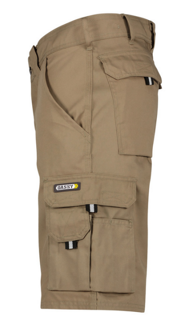 Preview: kurze Arbeitshose / Shorts Dassy Bari khaki